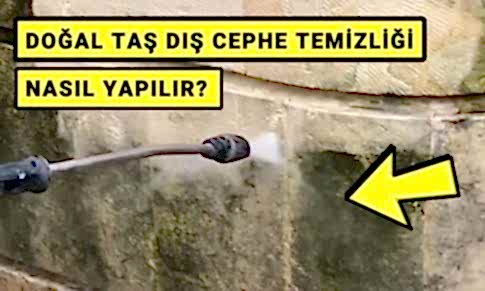 Doğal Taş Dış Cephe Temizliği Nedir?