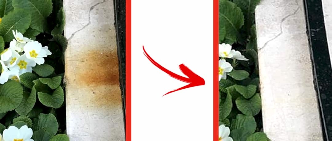 sararmış mermerin öncesi ve sonrası