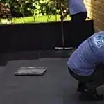 andezit taş temizlik ıslak görünüm